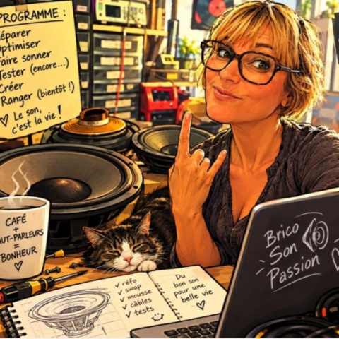 Elodie PEYRUCHAT Atelier de réparation haut-parleurs